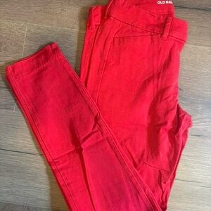 Old Navy Women's Red Jeans